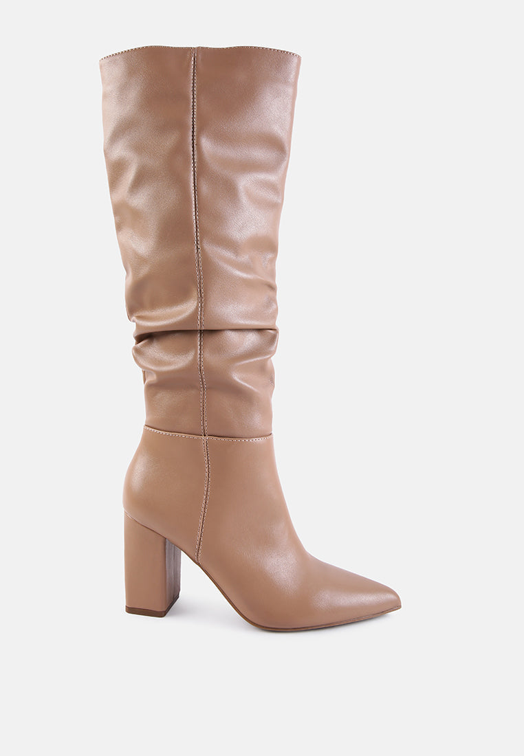 Hanoi Knee High Slouch Boots LuxuryLifeWay Online Store