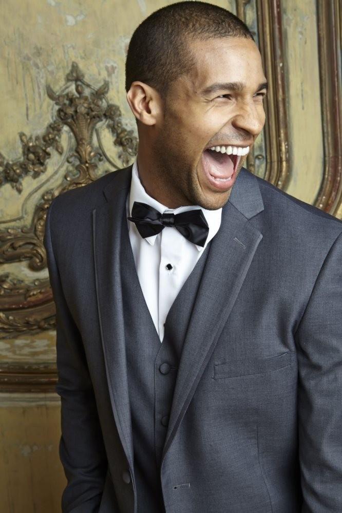 "Infinity" Steel Grey Tuxedo Jacket Notch (Separates) LuxuryLifeWay Online Store
