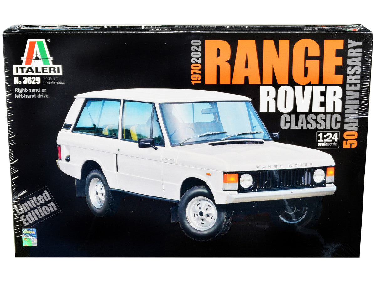 Skill 3 Model Kit Land Rover Range Rover Classic 50th Anniversary 1/24 Scale Model by Italeri LuxuryLifeWay Online Store