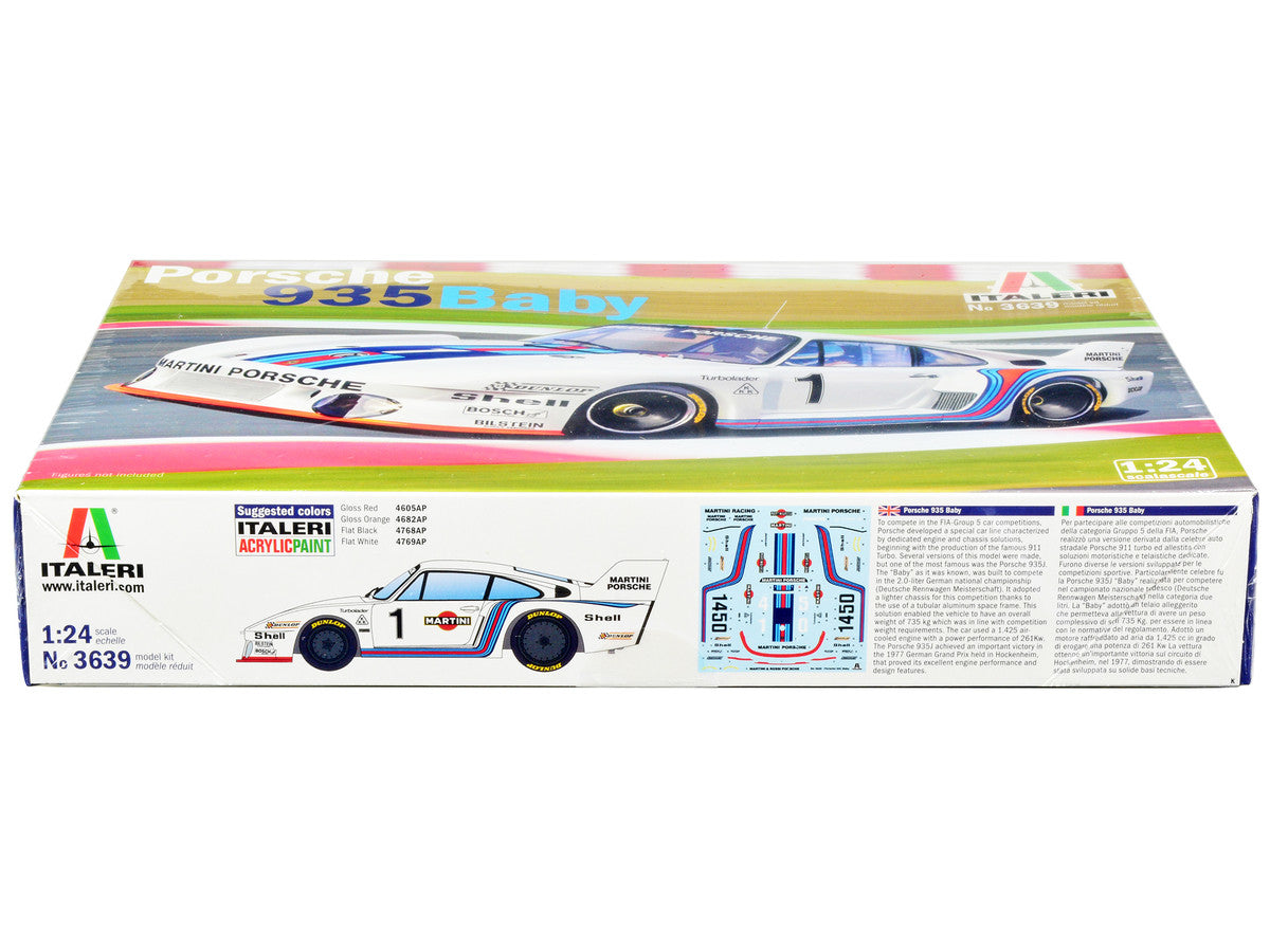 Skill 3 Model Kit Porsche 935 Baby 1/24 Scale Model by Italeri LuxuryLifeWay Online Store