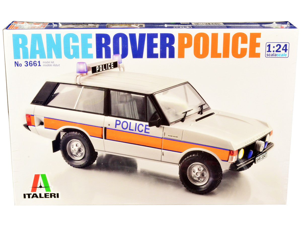 Skill 3 Model Kit Land Rover Range Rover Police 1/24 Scale Model by Italeri LuxuryLifeWay Online Store