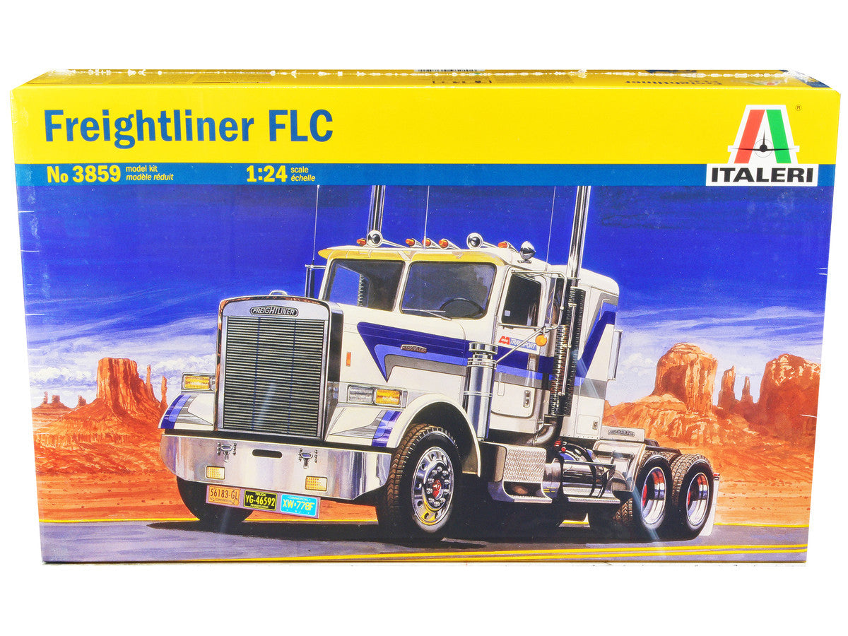 Skill 4 Model Kit Freightliner FLC Truck Tractor 1/24 Scale Model by Italeri LuxuryLifeWay Online Store