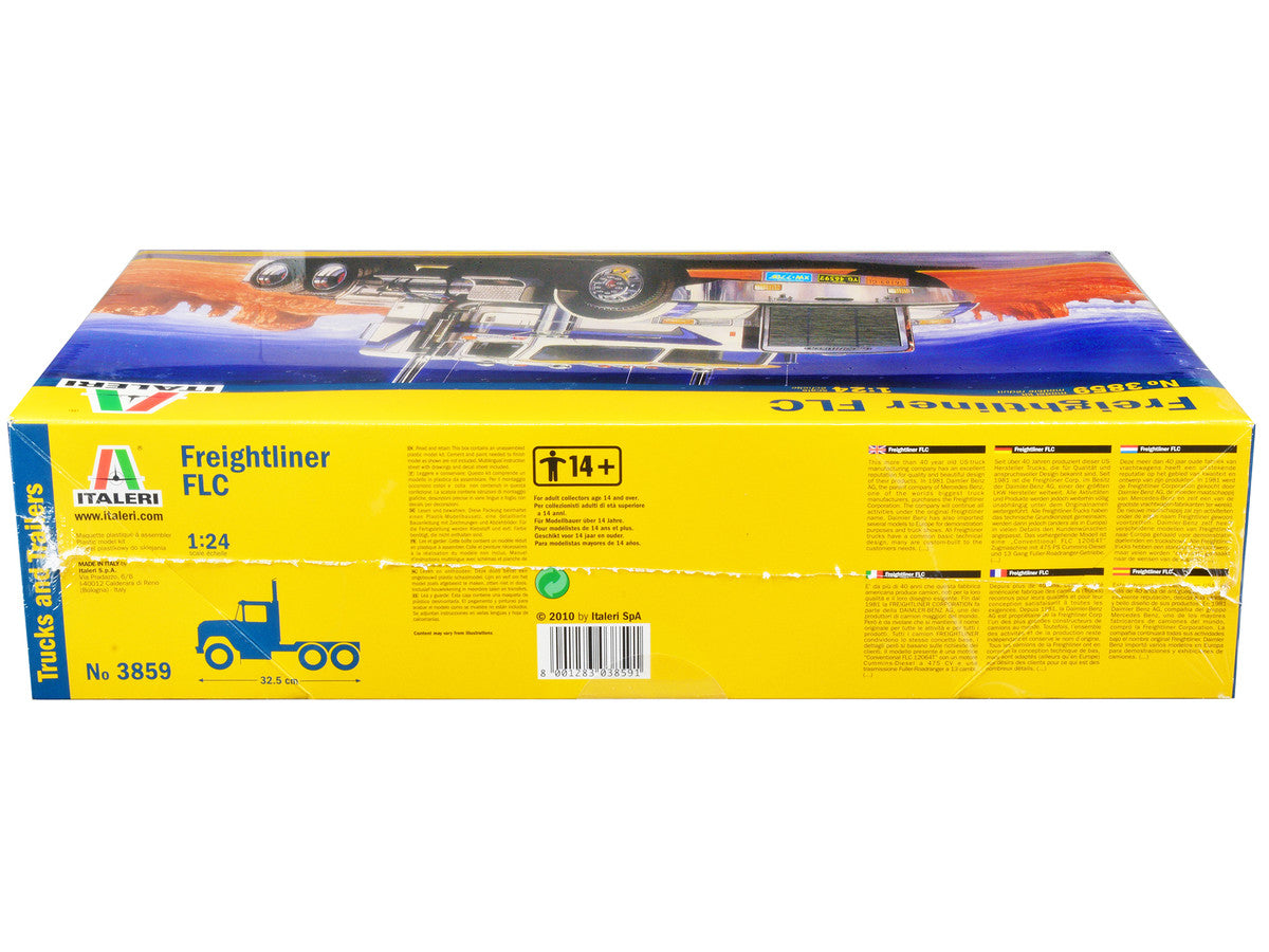 Skill 4 Model Kit Freightliner FLC Truck Tractor 1/24 Scale Model by Italeri LuxuryLifeWay Online Store