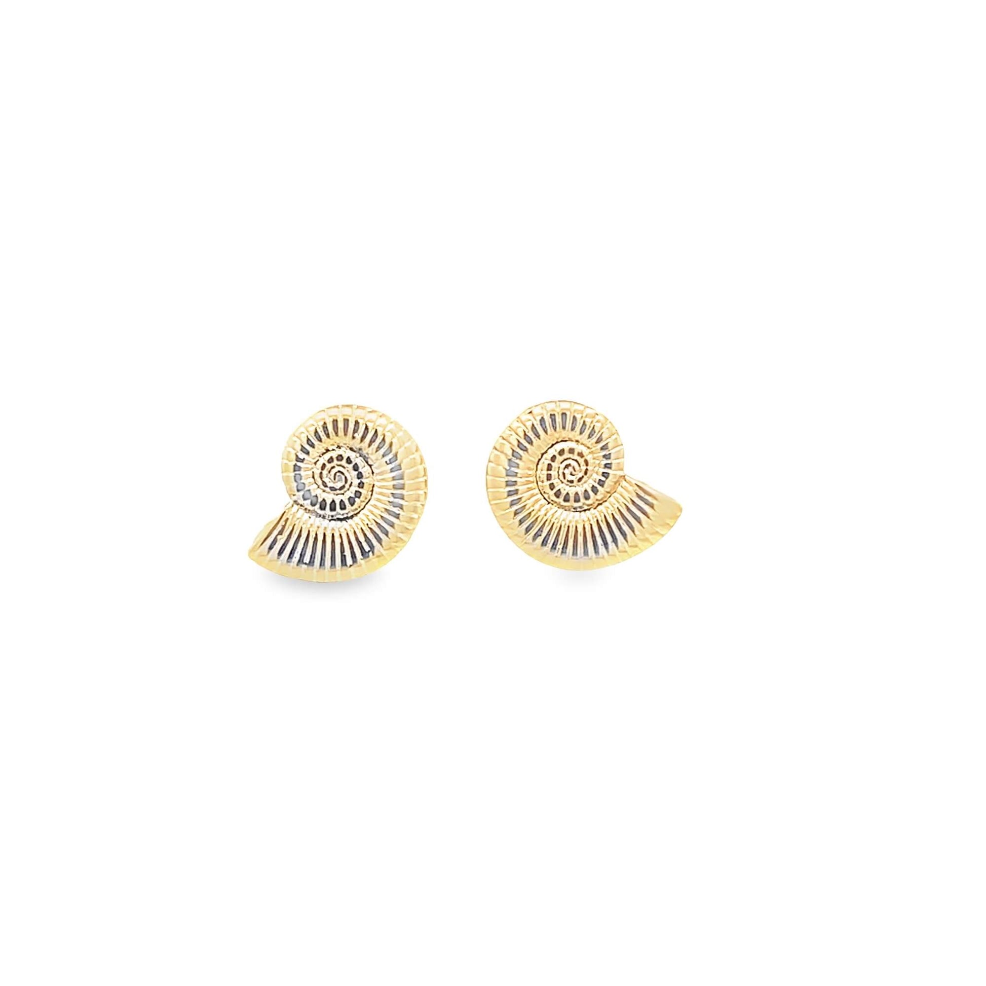 Sea Shell Swirl Earrings (L216A/L67A) LuxuryLifeWay Online Store