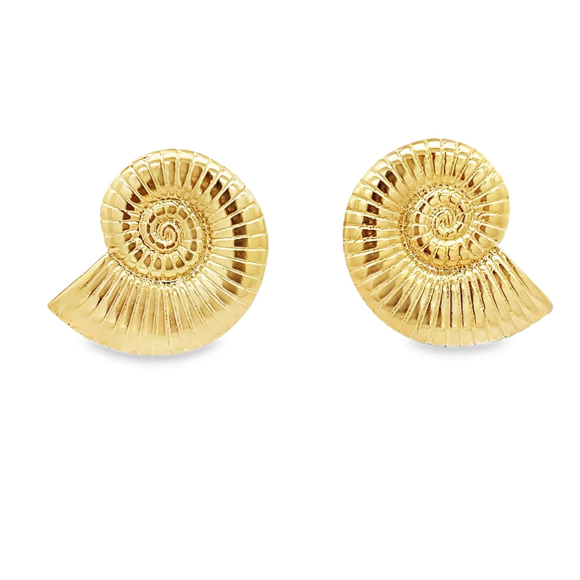 Sea Shell Swirl Earrings (L216A/L67A) LuxuryLifeWay Online Store