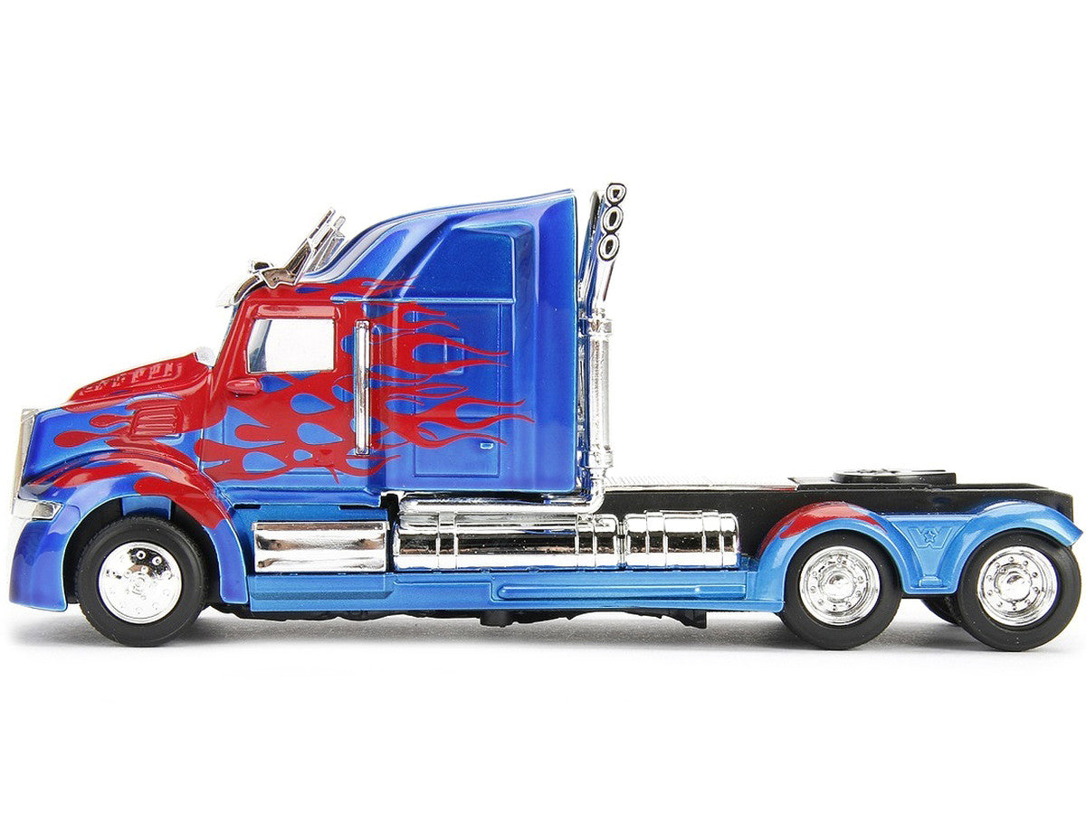 Western Star 5700 XE Phantom Truck Tractor Optimus Prime "Transformers: The Last Knight" (2017) Movie "Hollywood Rides" Series 1/32 Diecast Model Car by Jada LuxuryLifeWay Online Store