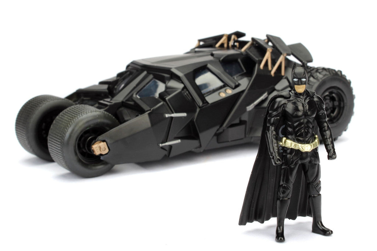 2008 "The Dark Knight" Tumbler Batmobile with Batman Diecast Figurine 1/24 Diecast Model Car by Jada LuxuryLifeWay Online Store