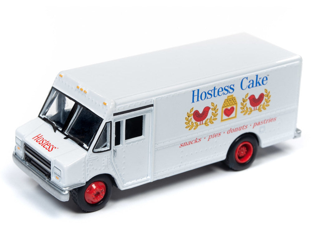 GMC Step Van White with "Hostess" Country Billboard "Johnny Lightning 50th Anniversary" 1/64 Diecast Model by Johnny Lightning LuxuryLifeWay Online Store