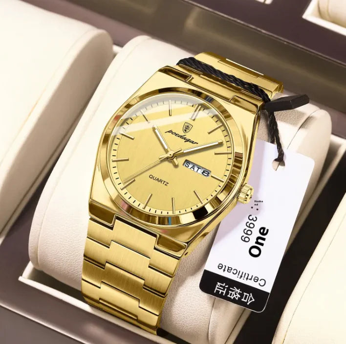 Slimline Men's Quartz Timepiece