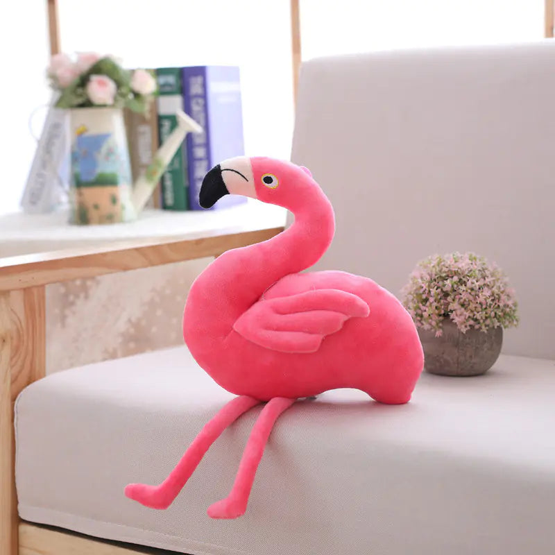 Flamingo Plush Pillow and Toy Collection