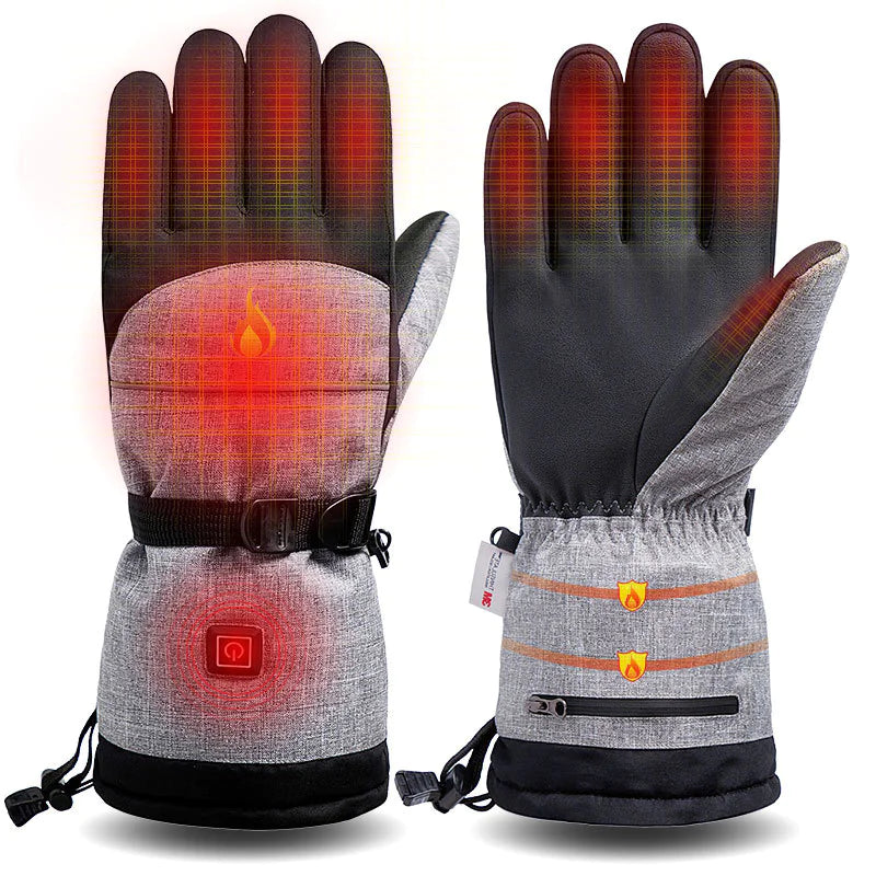 Heated Gloves with Adjustable Temperature