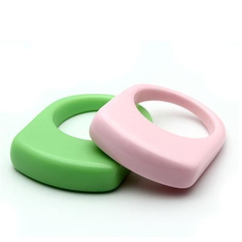 LO2384 -  Resin Ring with Synthetic Synthetic Stone in Multi Color LuxuryLifeWay Online Store
