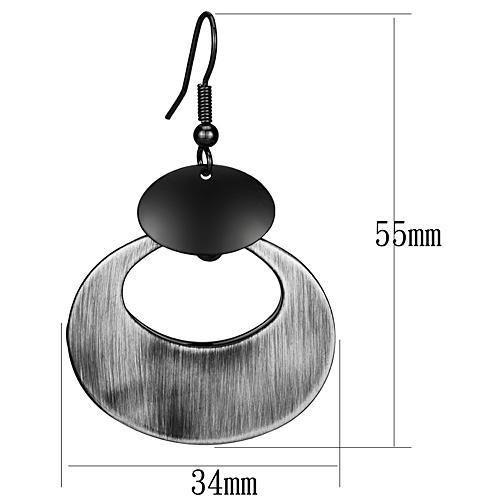 LO2658 - Special Color Iron Earrings with No Stone LuxuryLifeWay Online Store