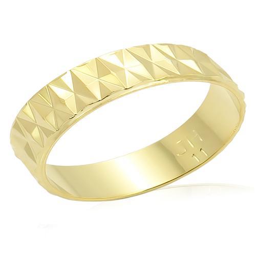 LO981 - Gold Brass Ring with No Stone LuxuryLifeWay Online Store