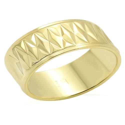 LO987 - Gold Brass Ring with No Stone LuxuryLifeWay Online Store
