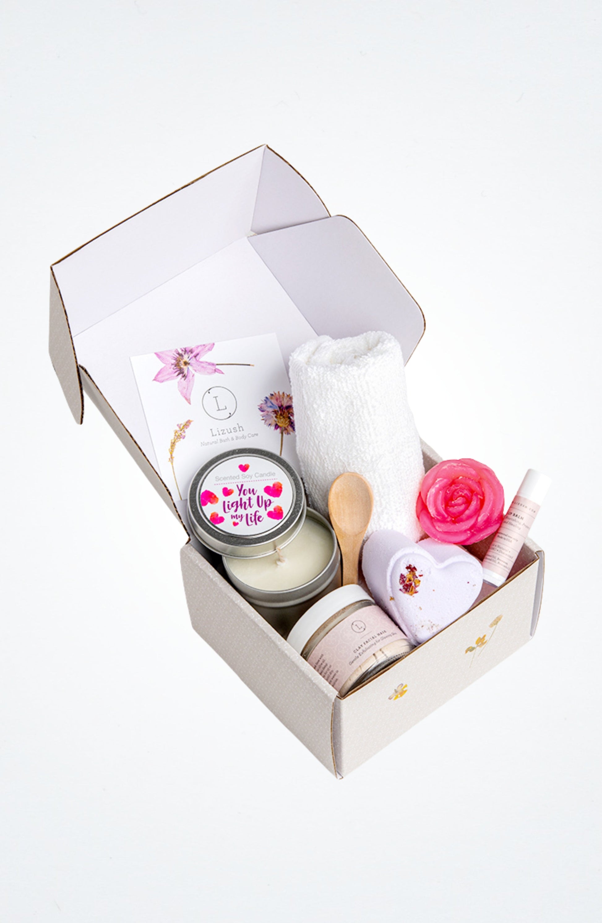 Cute LOVE Special Gift Box, Natural Skincare Gift Box, Mother's Day Gift, BFF, Sister LuxuryLifeWay Online Store