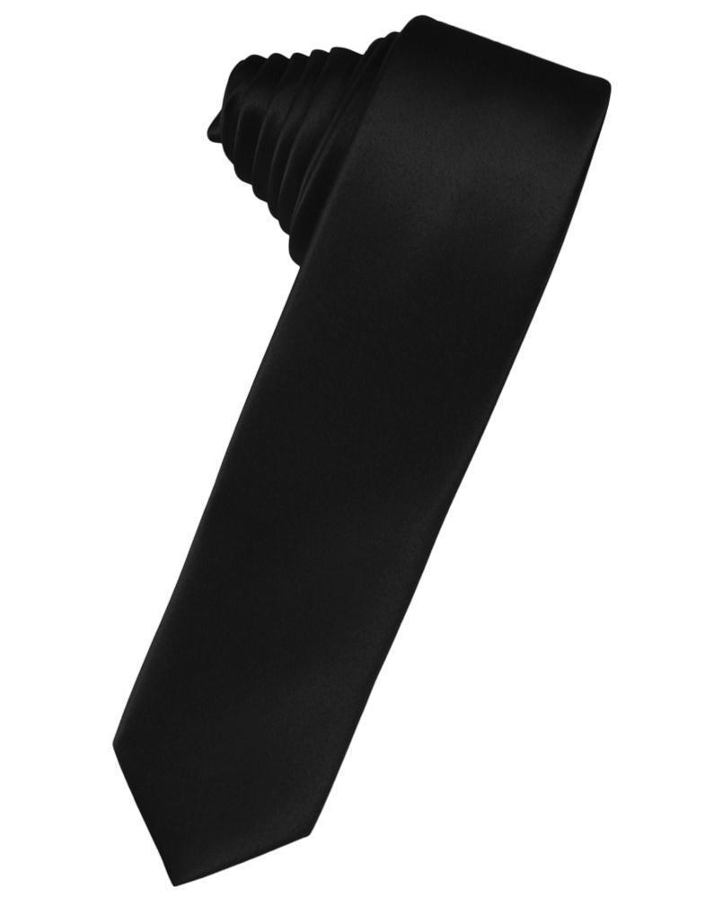 Luxury Satin Skinny Necktie Self Tie LuxuryLifeWay Online Store