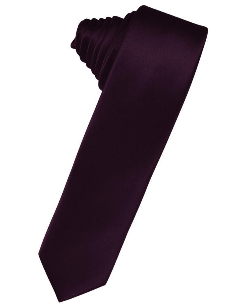 Luxury Satin Skinny Necktie Self Tie LuxuryLifeWay Online Store