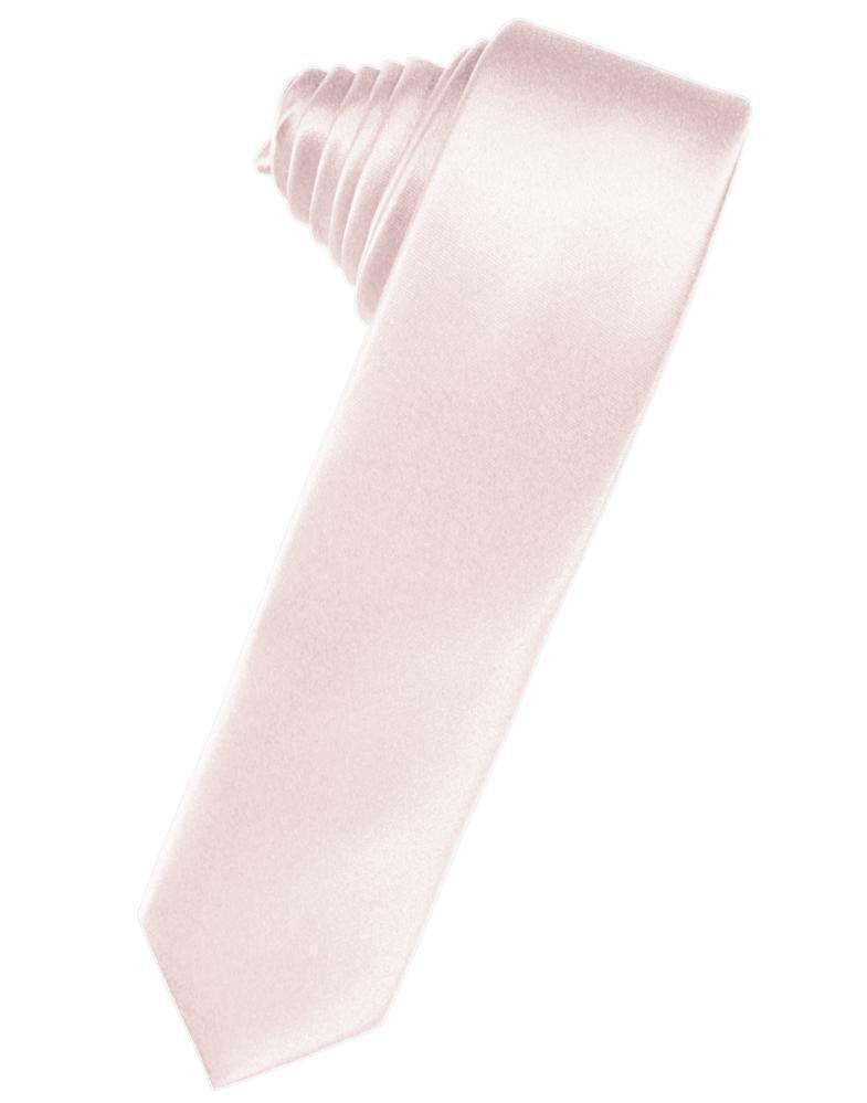 Luxury Satin Skinny Necktie Self Tie LuxuryLifeWay Online Store