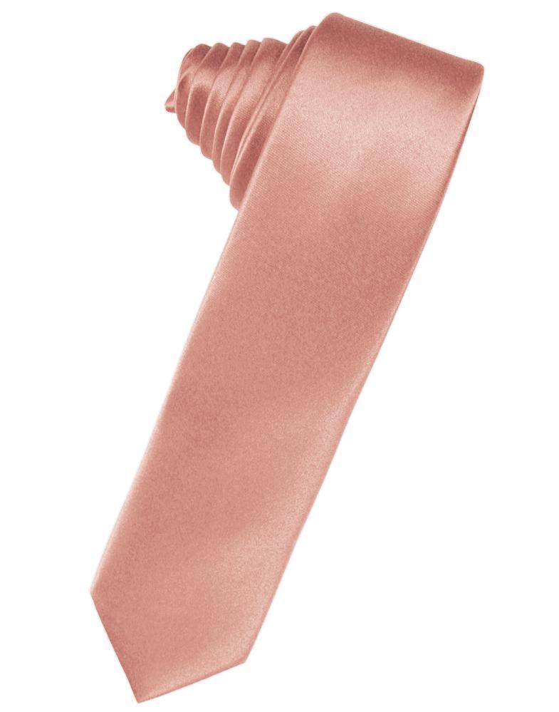 Luxury Satin Skinny Necktie Self Tie LuxuryLifeWay Online Store