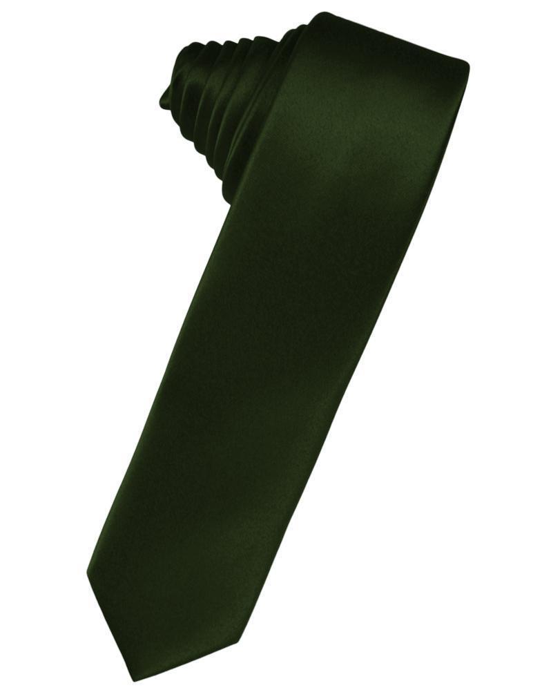 Luxury Satin Skinny Necktie Self Tie LuxuryLifeWay Online Store
