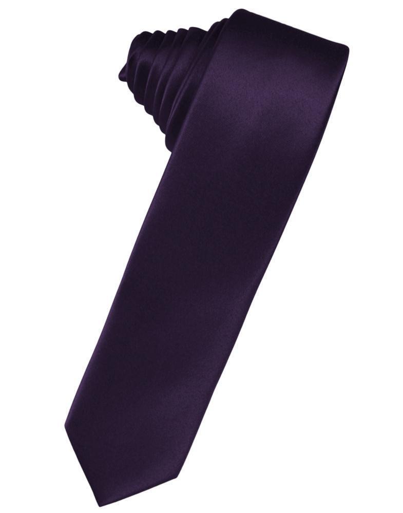 Luxury Satin Skinny Necktie Self Tie LuxuryLifeWay Online Store