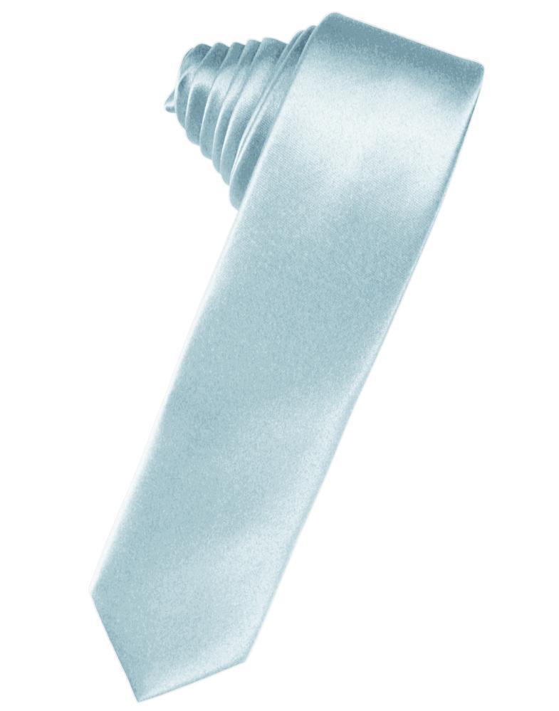 Luxury Satin Skinny Necktie Self Tie LuxuryLifeWay Online Store