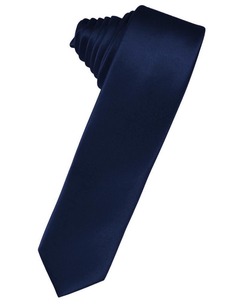 Luxury Satin Skinny Necktie Self Tie LuxuryLifeWay Online Store