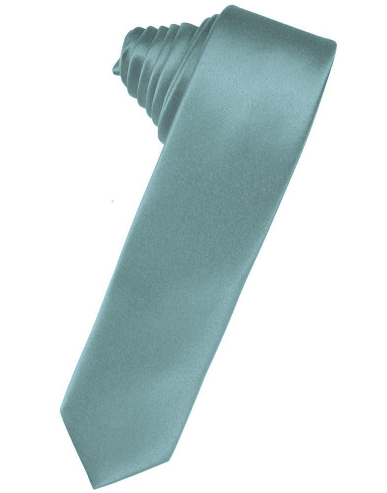Luxury Satin Skinny Necktie Self Tie LuxuryLifeWay Online Store