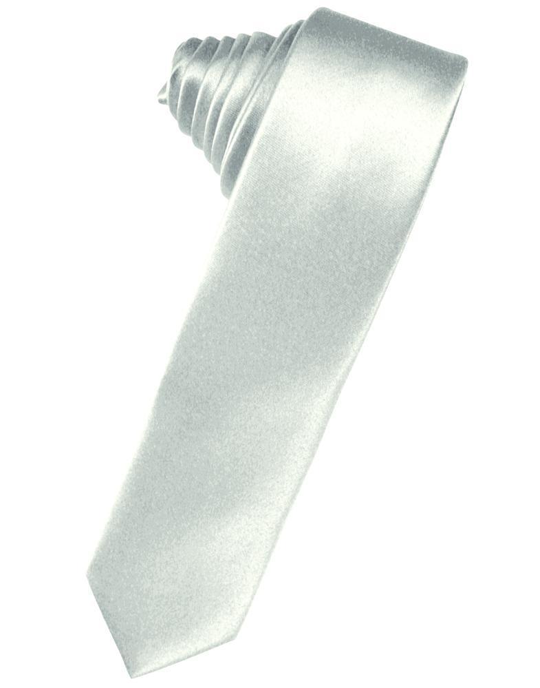 Luxury Satin Skinny Necktie Self Tie LuxuryLifeWay Online Store