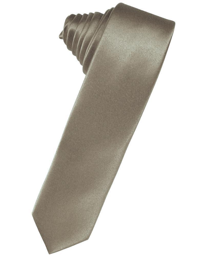 Luxury Satin Skinny Necktie Self Tie LuxuryLifeWay Online Store