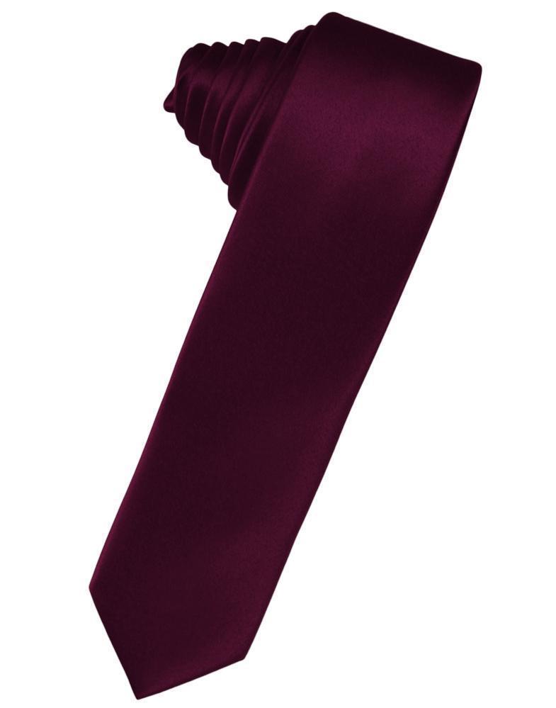 Luxury Satin Skinny Necktie Self Tie LuxuryLifeWay Online Store