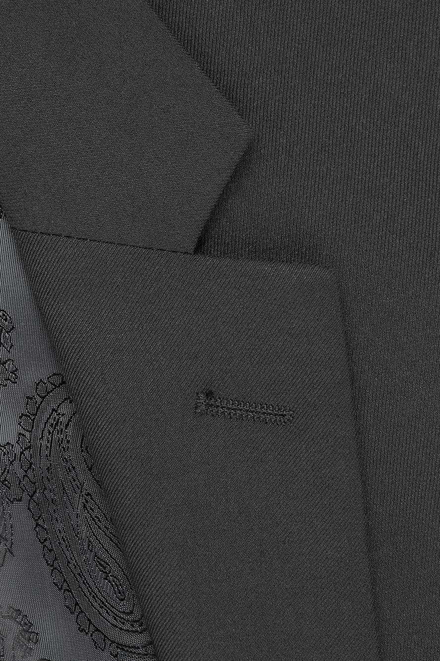 "Madison" Black Suit Jacket Notch (Separates) LuxuryLifeWay Online Store