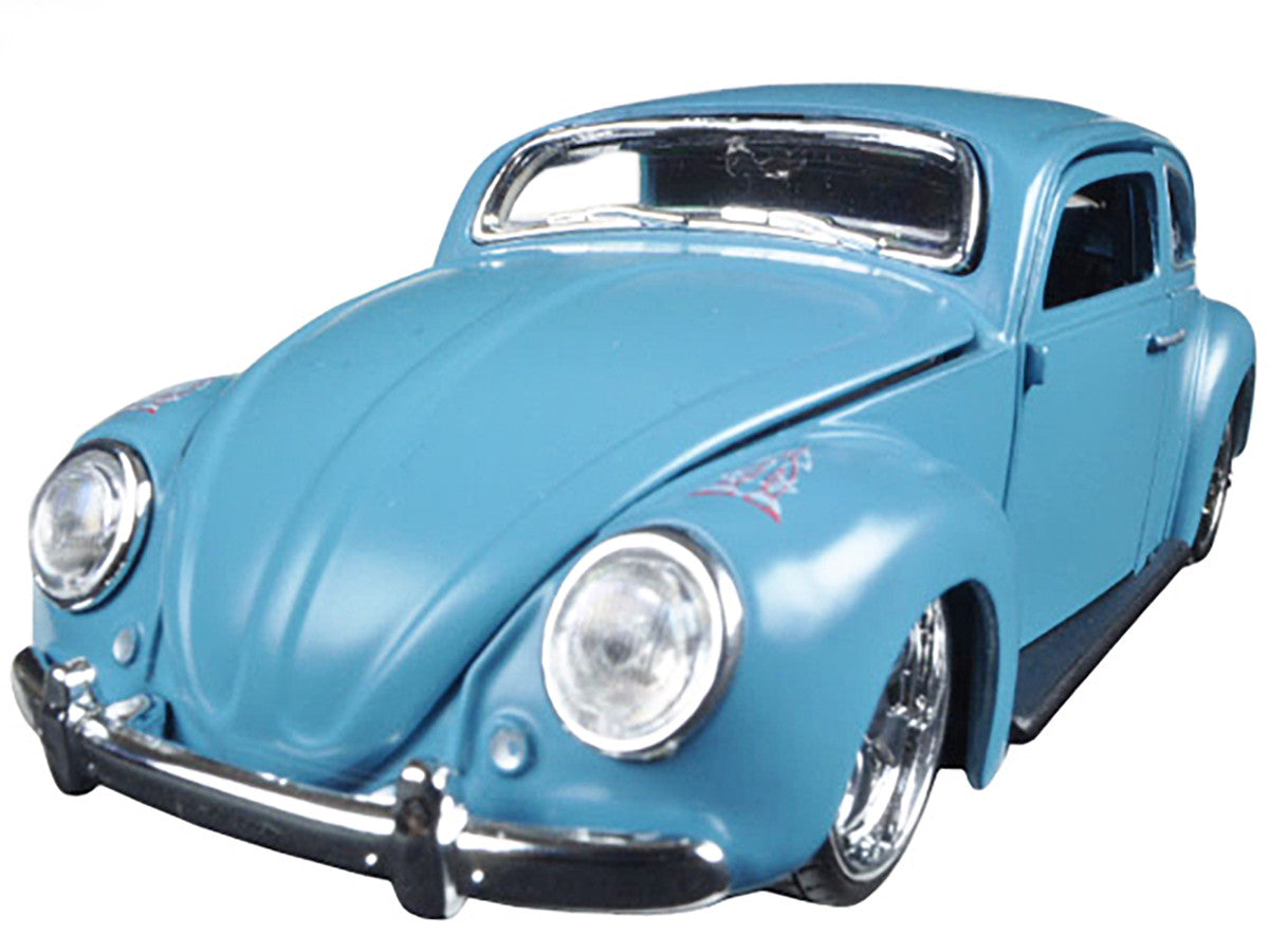 Volkswagen Beetle Blue "Outlaws" 1/24 Diecast Model Car by Maisto LuxuryLifeWay Online Store