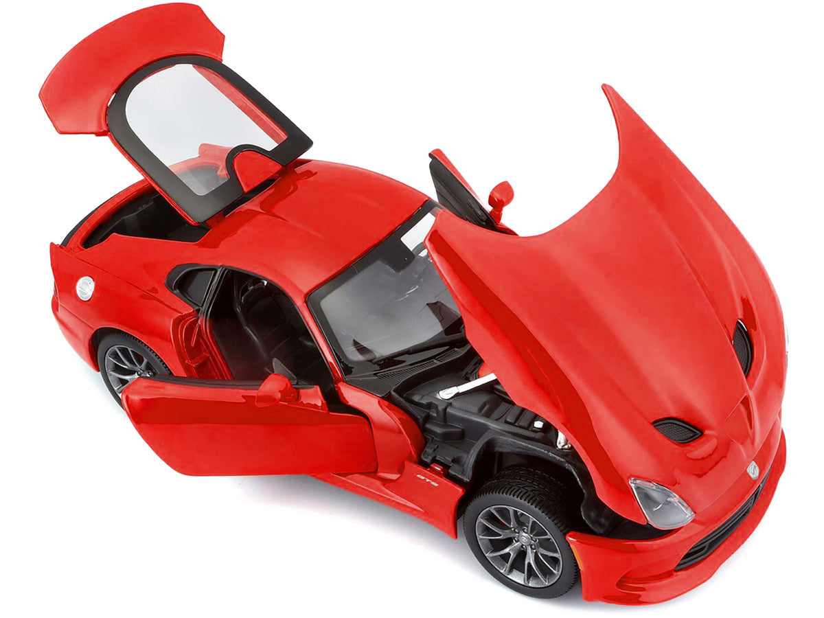 2013 Dodge Viper GTS SRT Red 1/18 Diecast  Model Car by Maisto LuxuryLifeWay Online Store