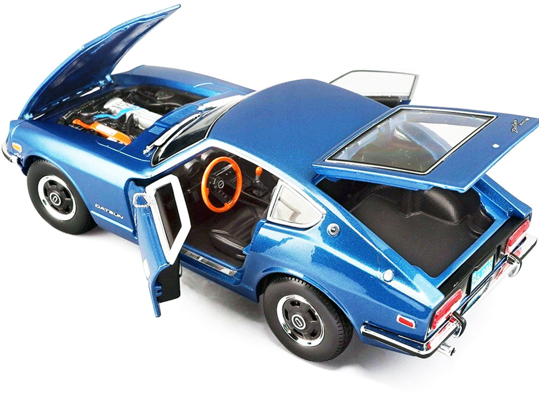 1971 Datsun 240z Blue Metallic 1/18 Diecast Model Car by Maisto LuxuryLifeWay Online Store