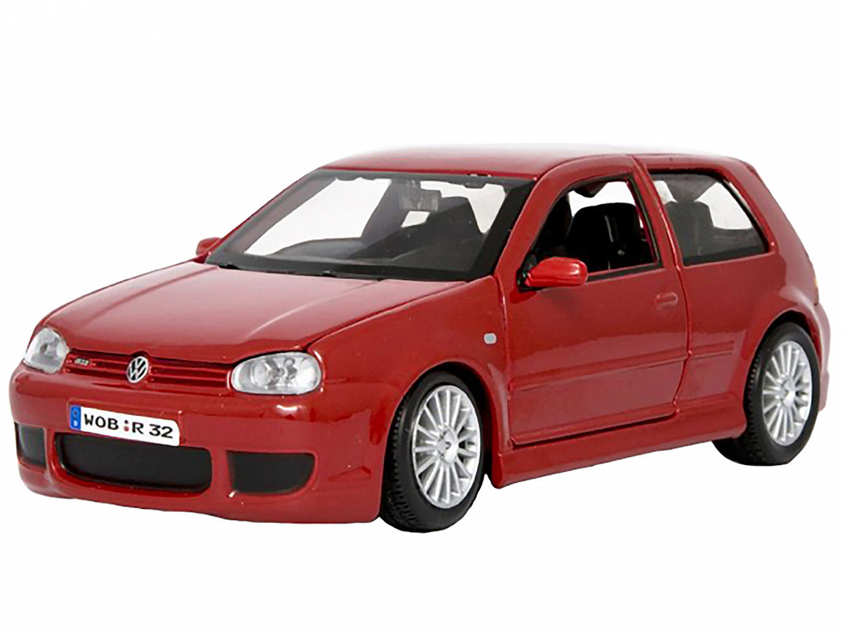 Volkswagen Golf R32 Red 1/24 Diecast Model Car by Maisto LuxuryLifeWay Online Store