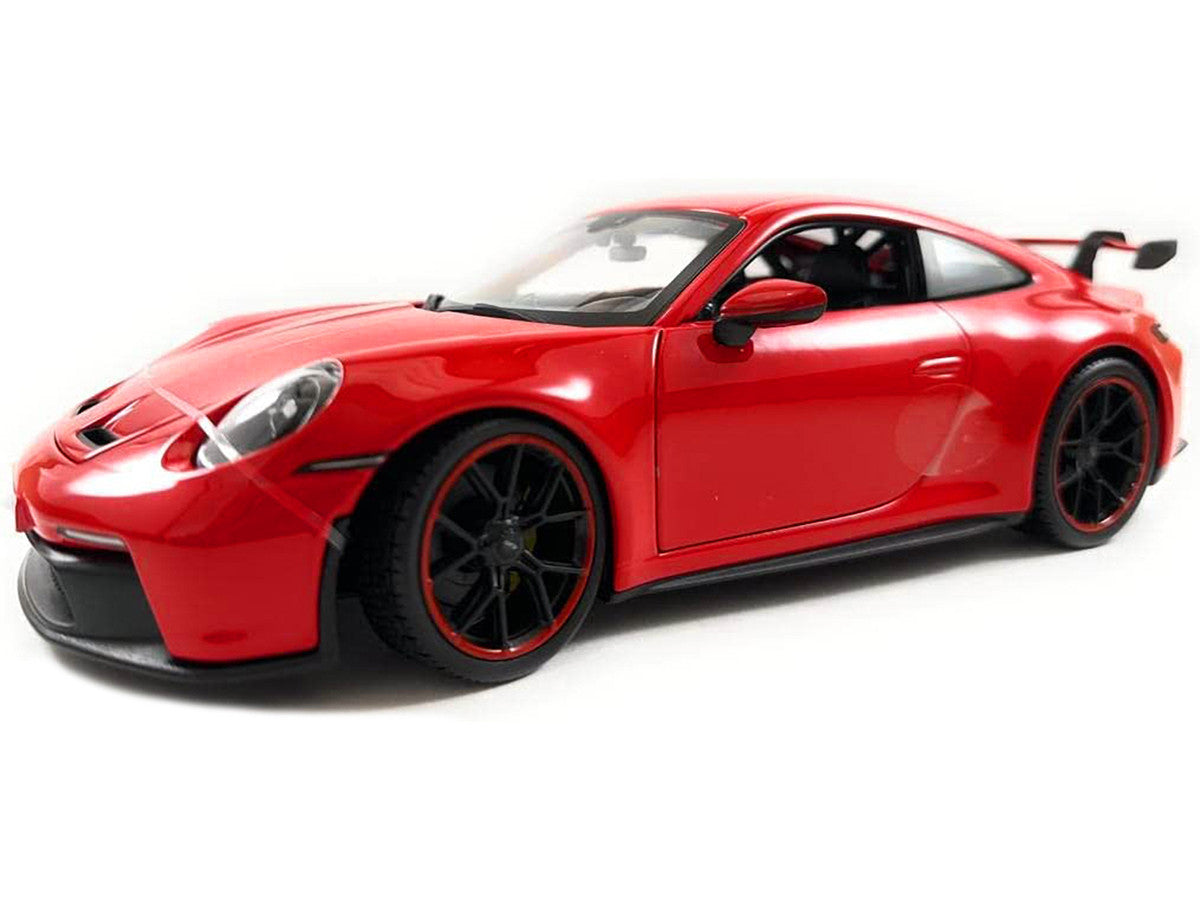 2022 Porsche 911 GT3 Red "Special Edition" 1/18 Diecast Model Car by Maisto LuxuryLifeWay Online Store