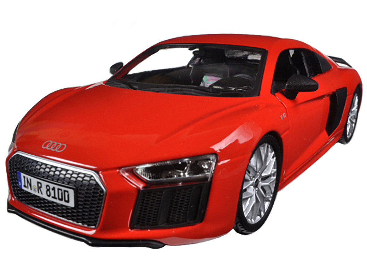 Audi R8 V10 Plus Red Special Edition 1/24 Diecast Model Car by Maisto LuxuryLifeWay Online Store