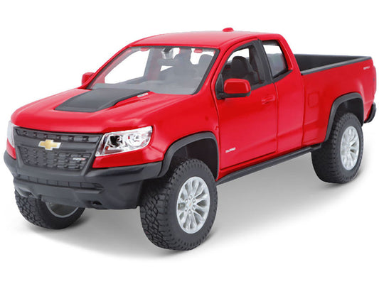2017 Chevrolet Colorado ZR2 Pickup Truck Red 1/27 Diecast Model Car by Maisto LuxuryLifeWay Online Store