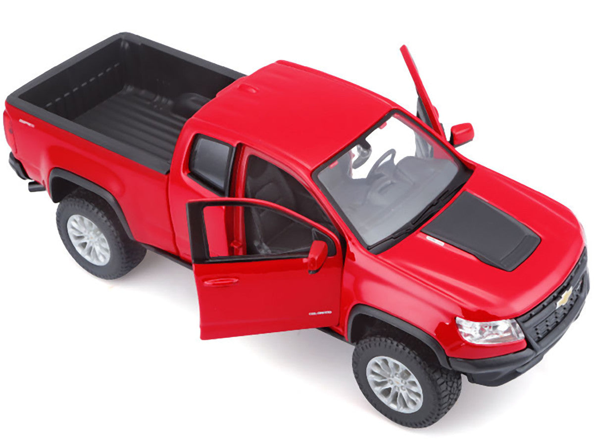 2017 Chevrolet Colorado ZR2 Pickup Truck Red 1/27 Diecast Model Car by Maisto LuxuryLifeWay Online Store