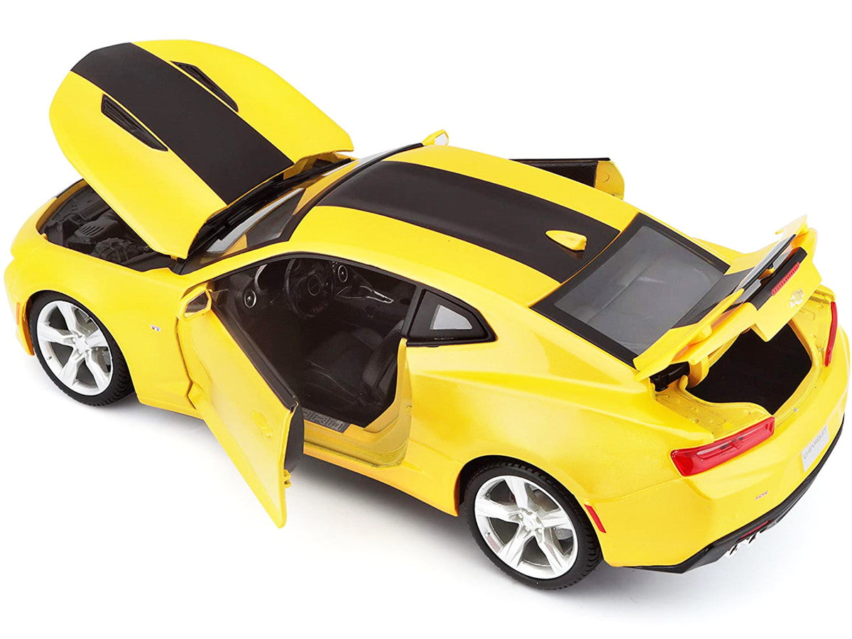 2016 Chevrolet Camaro SS Yellow 1/18 Diecast Model Car by Maisto LuxuryLifeWay Online Store