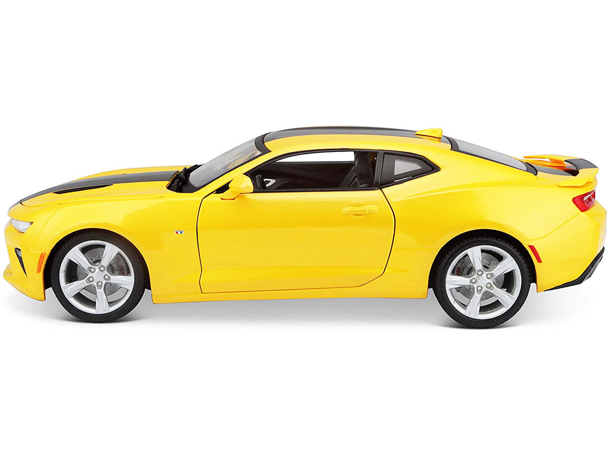 2016 Chevrolet Camaro SS Yellow 1/18 Diecast Model Car by Maisto LuxuryLifeWay Online Store