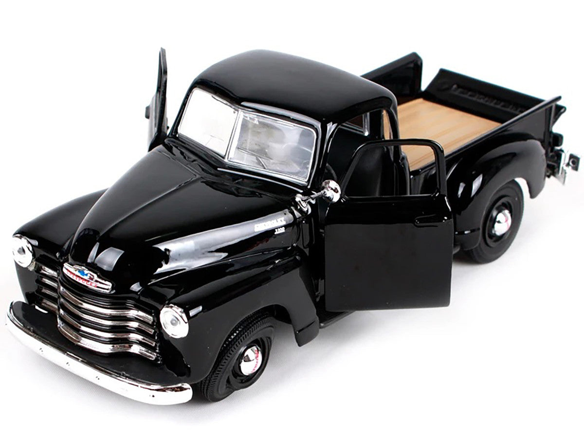 1950 Chevrolet 3100 Pickup Truck Black 1/25 Diecast Model Car by Maisto LuxuryLifeWay Online Store