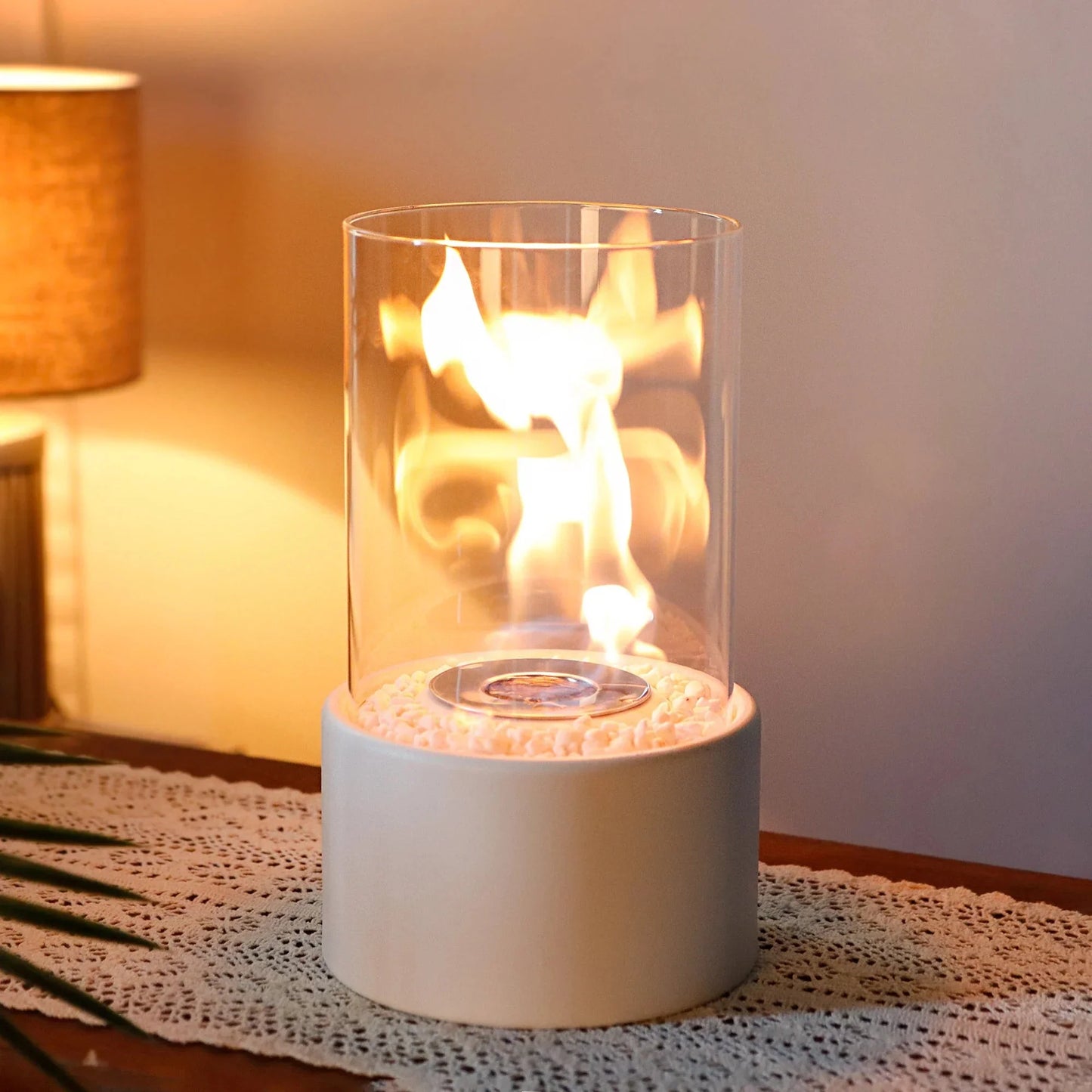 10.5" H Tabletop Fire Bowl Pot Fireplace LuxuryLifeWay Online Store