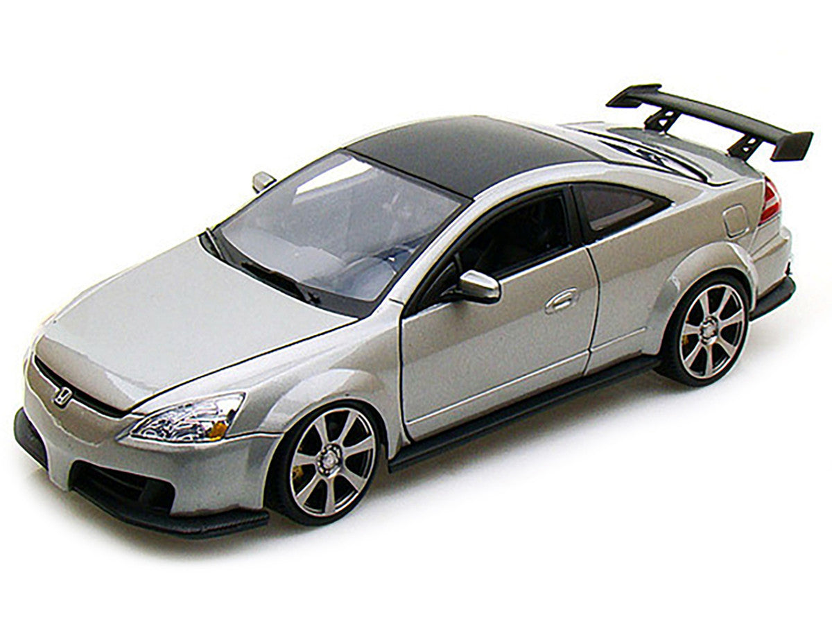 2003 Honda Accord Gray Metallic 1/18 Diecast Model Car by Motormax LuxuryLifeWay Online Store