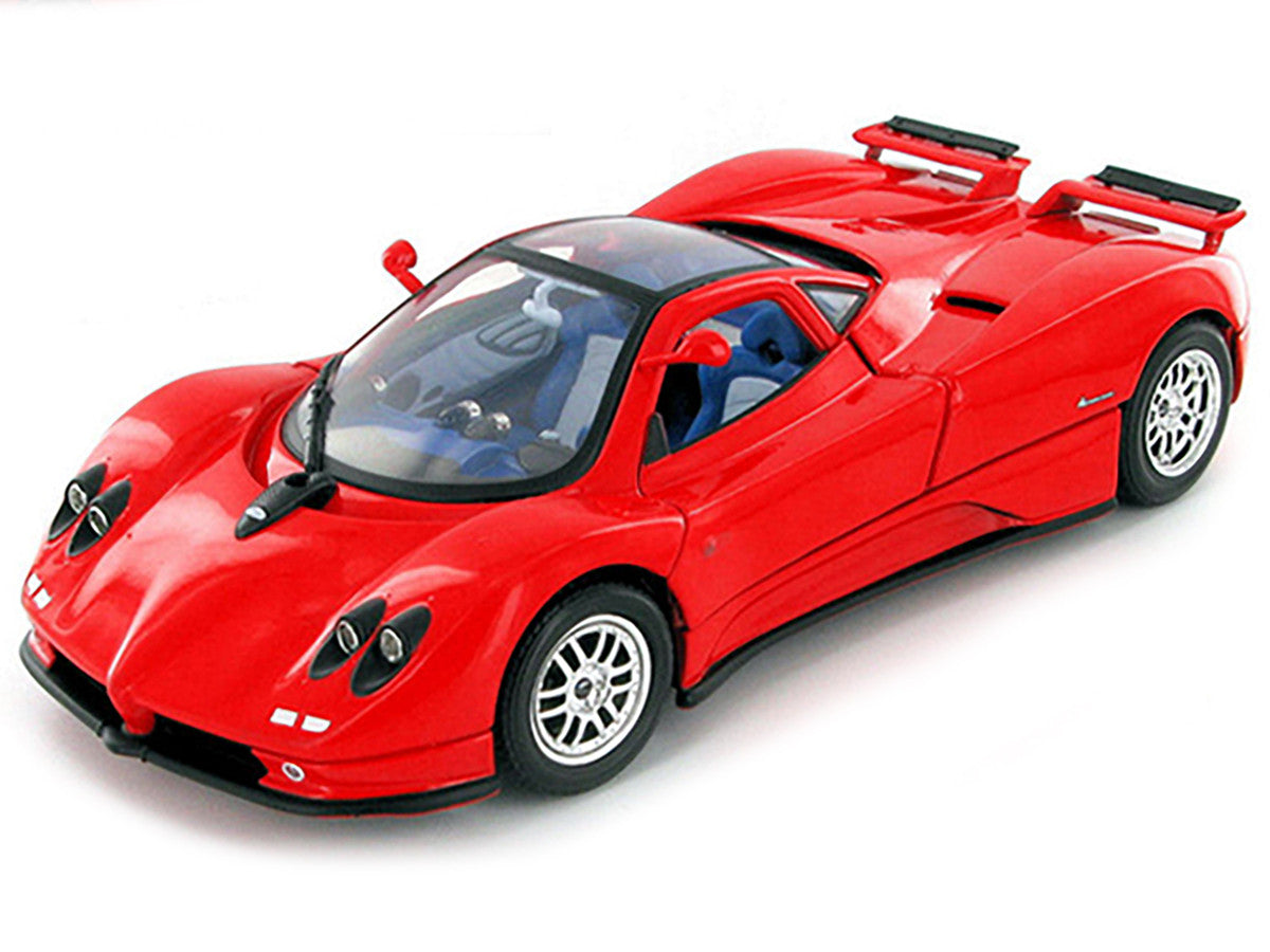 Pagani Zonda C12 Red 1/18 Diecast Model Car by Motormax LuxuryLifeWay Online Store