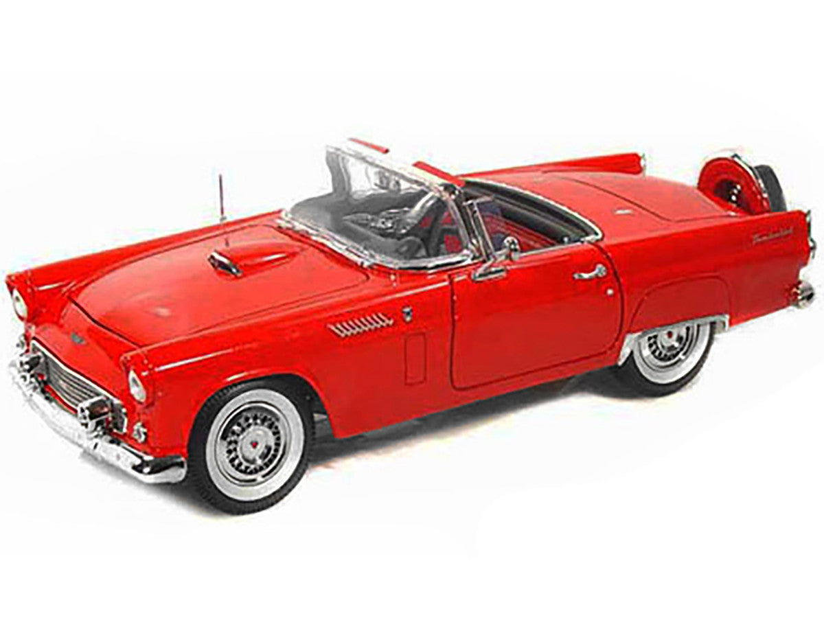 1956 Ford Thunderbird Red 1/18 Diecast Model Car by Motormax LuxuryLifeWay Online Store