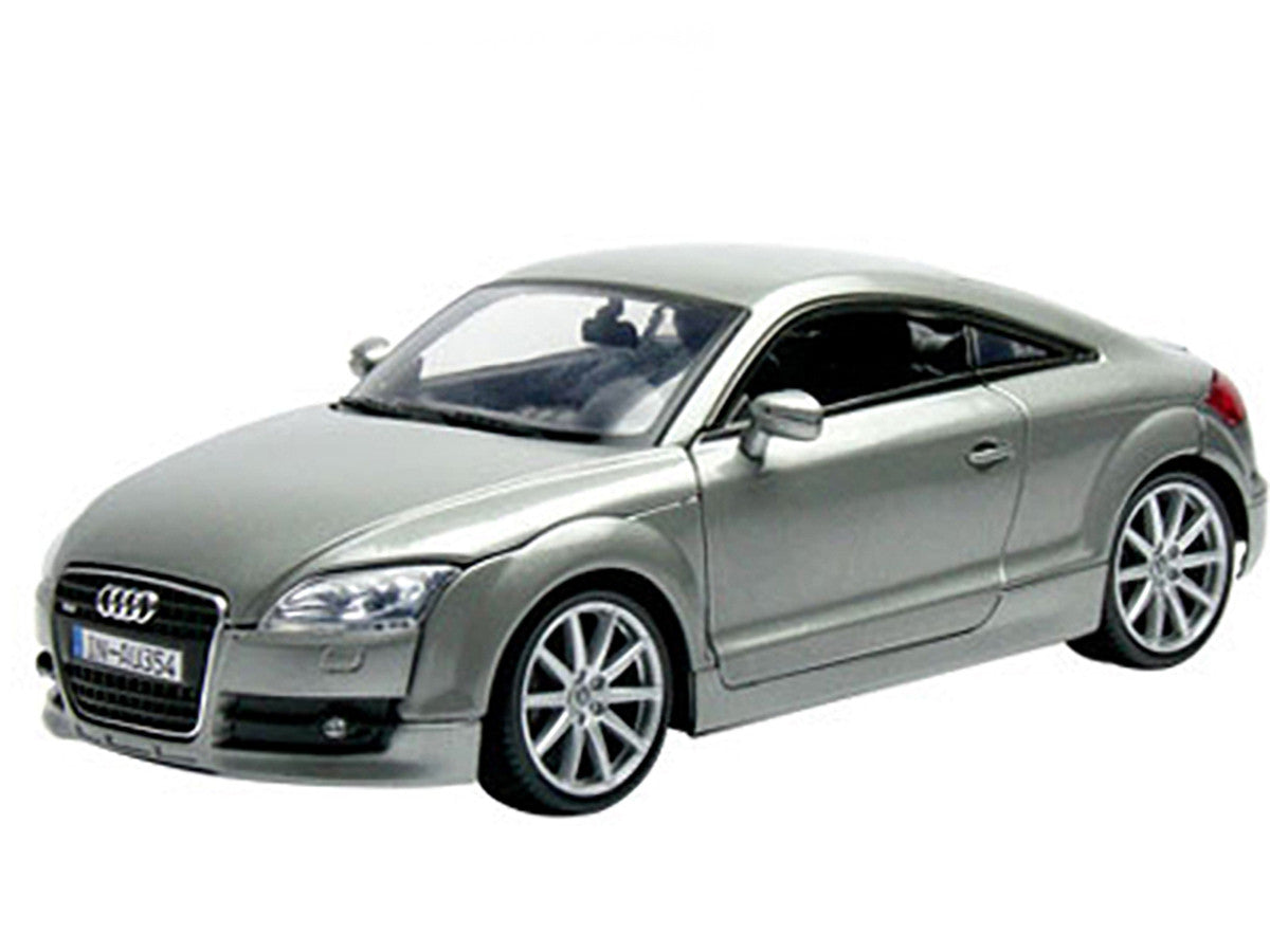 2007 Audi TT Coupe Grey 1/18 Diecast Car Model by Motormax LuxuryLifeWay Online Store
