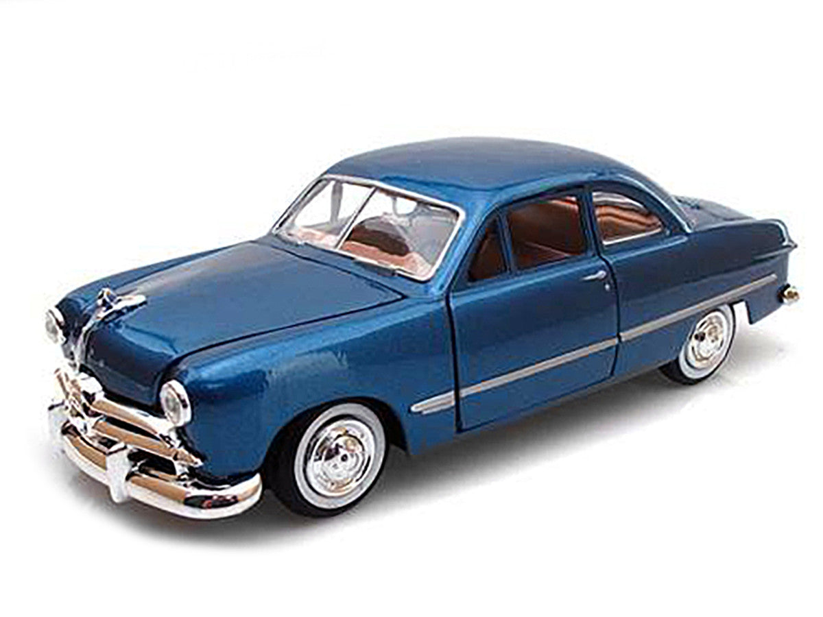 1949 Ford Coupe Blue 1/24 Diecast Model Car by Motormax LuxuryLifeWay Online Store